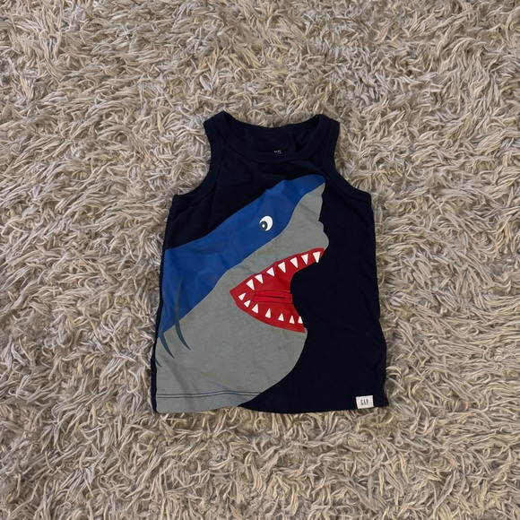 Gap Navy Blue Shark Tank Top - Picture 2 of 5